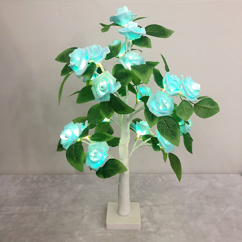 Rose Led Blumenbaumlampe