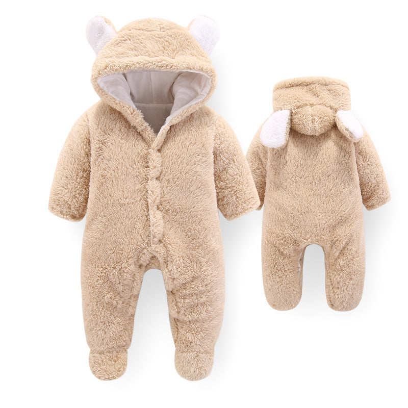 Flauschiges Baby Overall