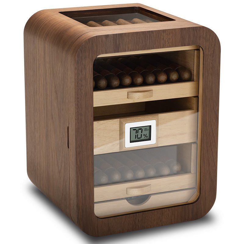 Designer Zigarrenschrank aus Holz