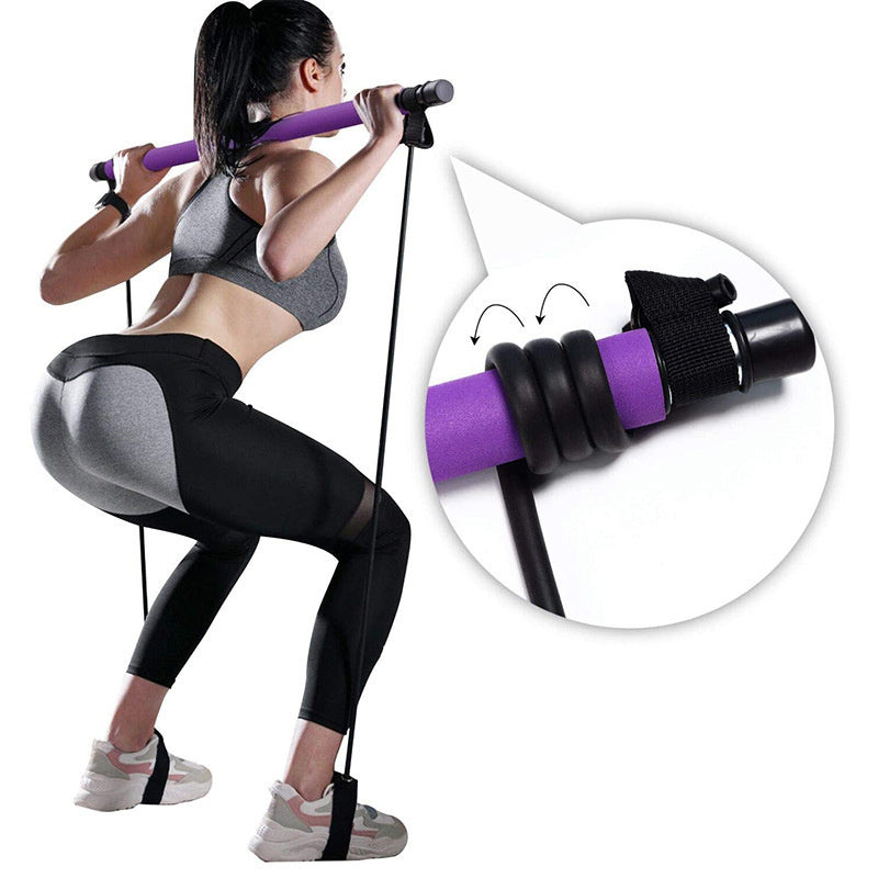 Elastisches Fitness Yoga Pilates Bar