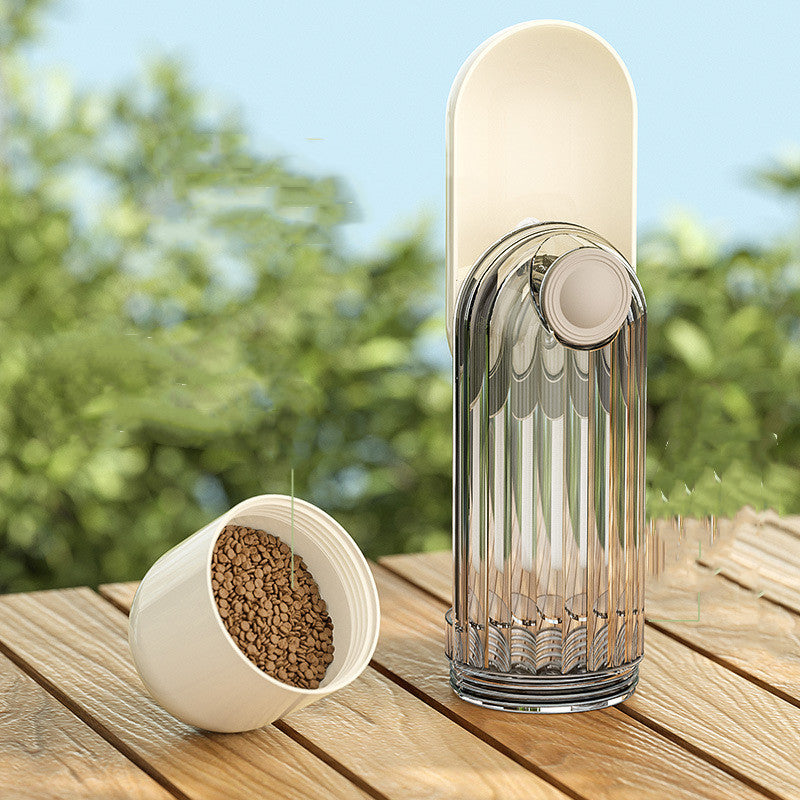 2-in-1-Wasser und Futterbecher für Hunde