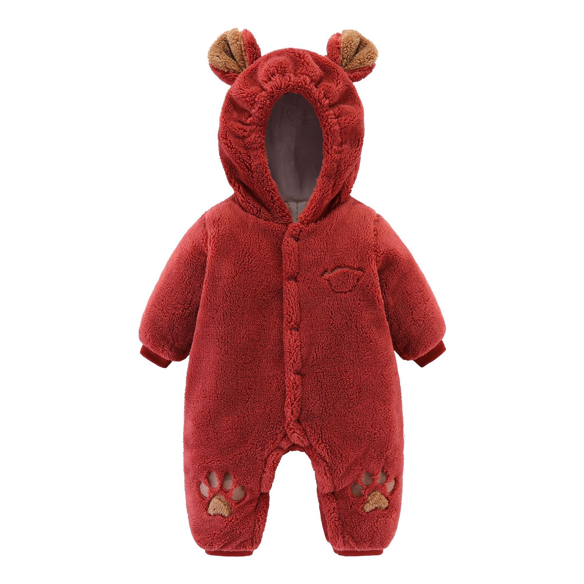 Flauschiger Strampler Baby