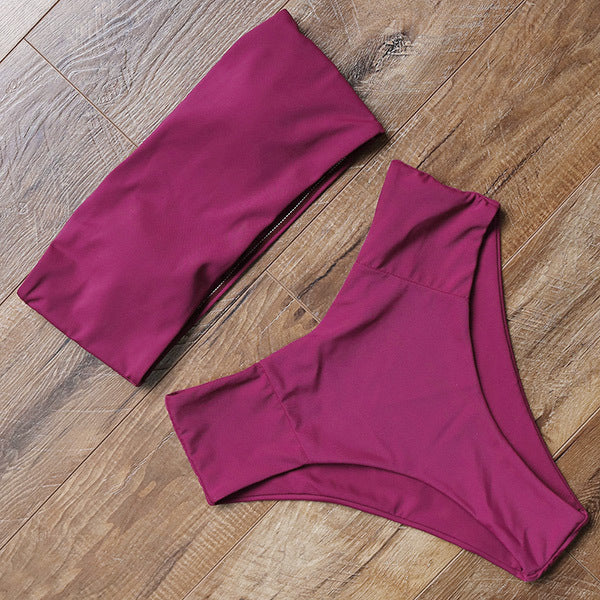 Frauen Bikini ohne Träger
