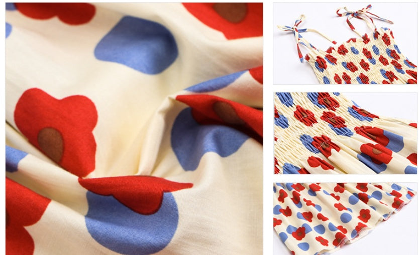 Baby Mädchen Sommer Baumwollkleid