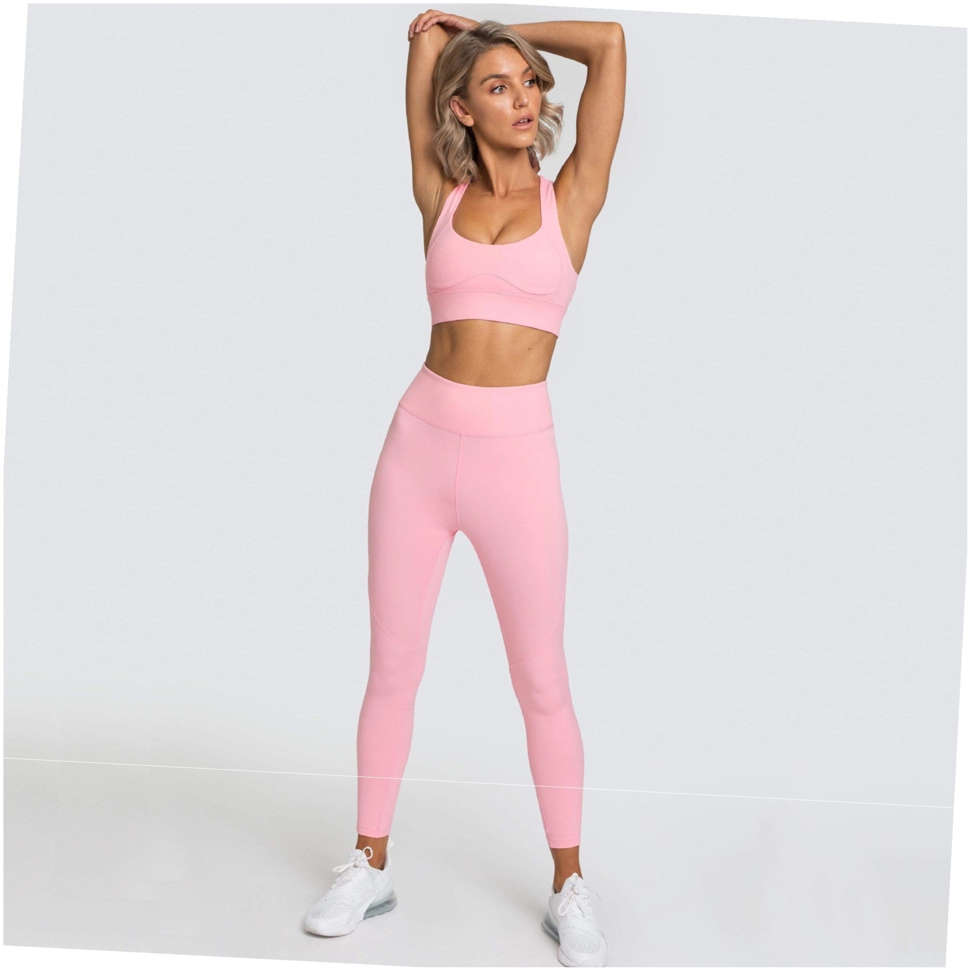 Frauen Stretch Yoga und Fitness Anzug