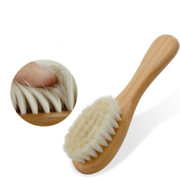 Baby Wollbürsten-Set