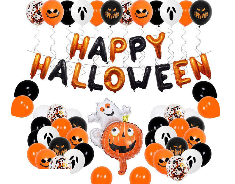 Halloween Party Dekoration Latex Ballon Set