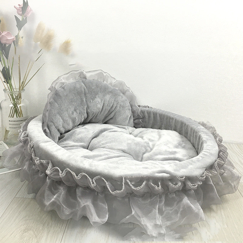Haustierbett Prinzessin Hundenest Fantasie