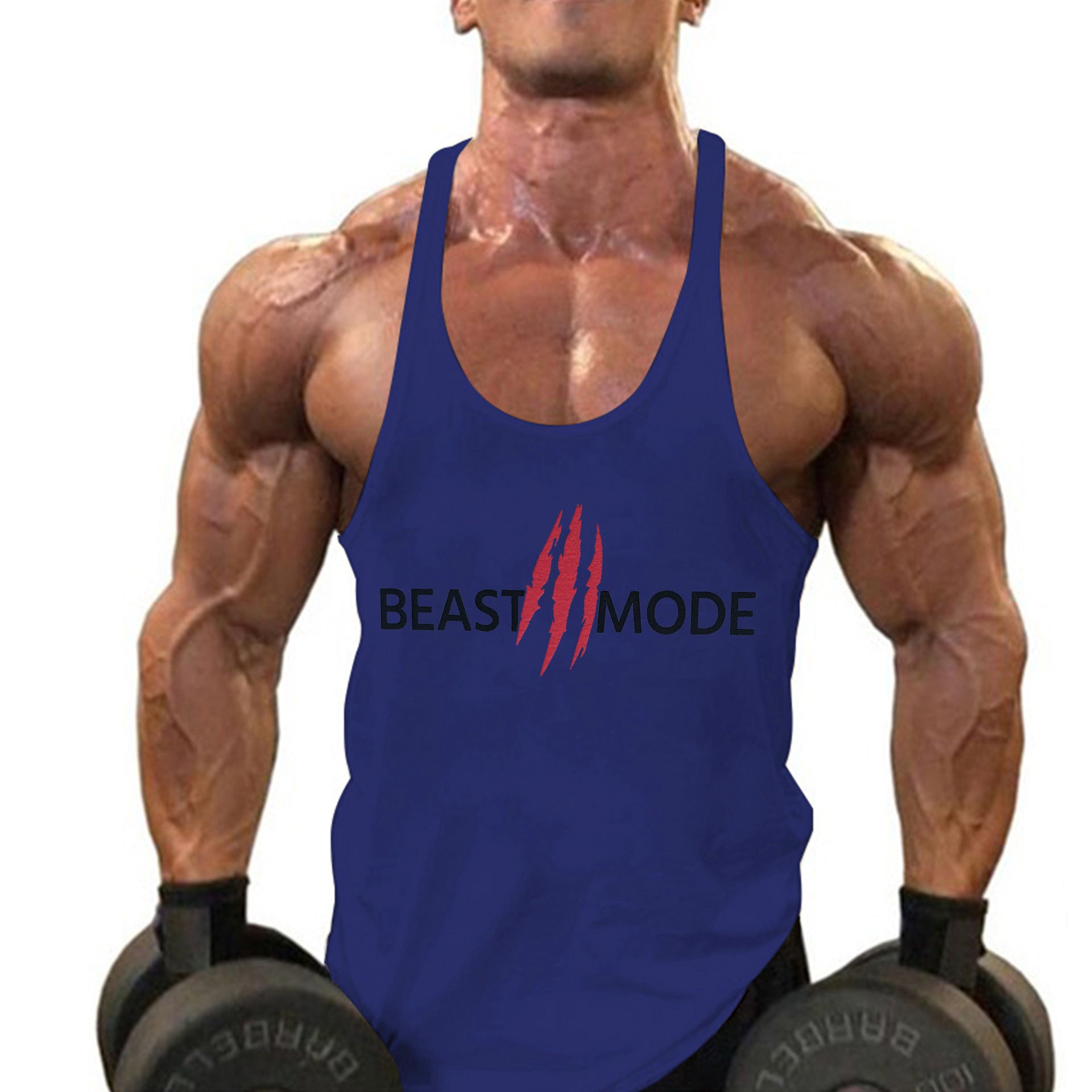 Herren Baumwolle Fitness Tanktop