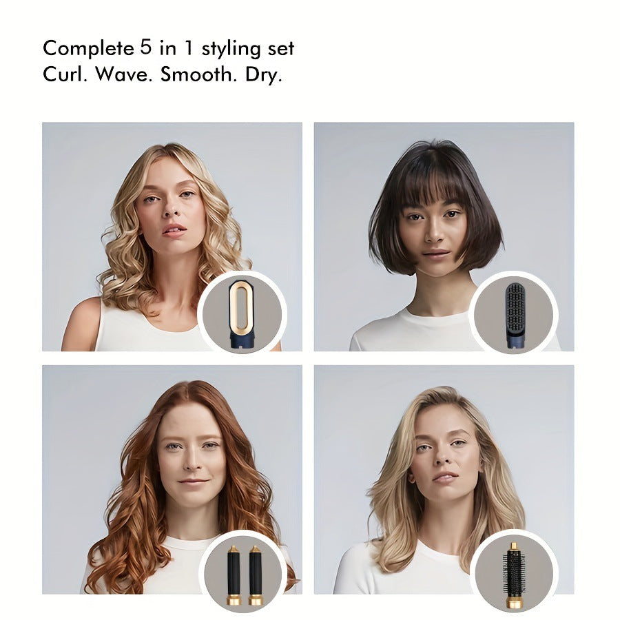 Multi Haar Styler 5 In1
