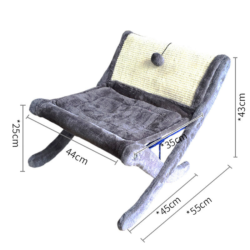 Haustier-Katzen-Schlafsofa-Sonnenstuhl