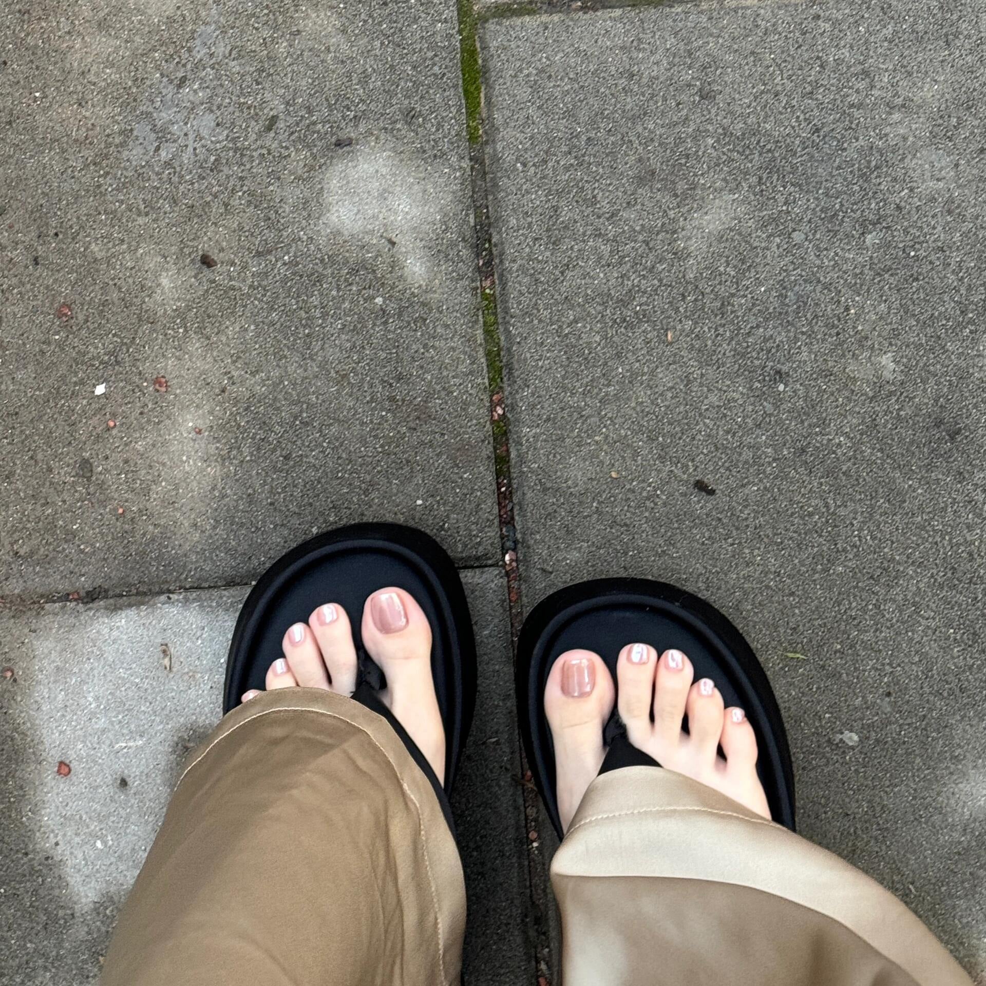 Erhöhte Damen Flip-Flops