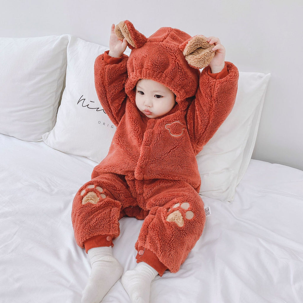 Flauschiger Strampler Baby