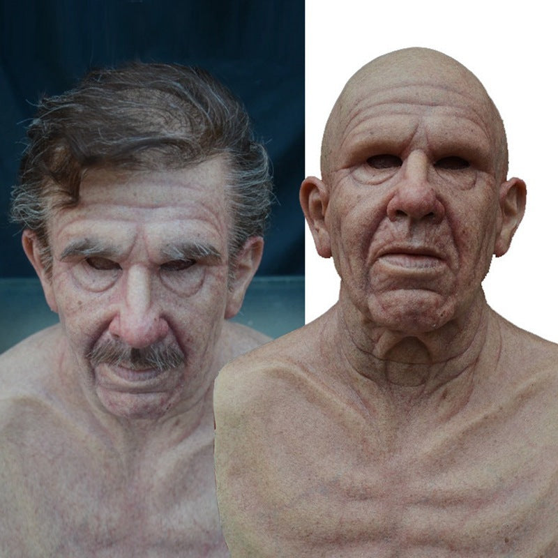 Halloween Alter Mann Maske