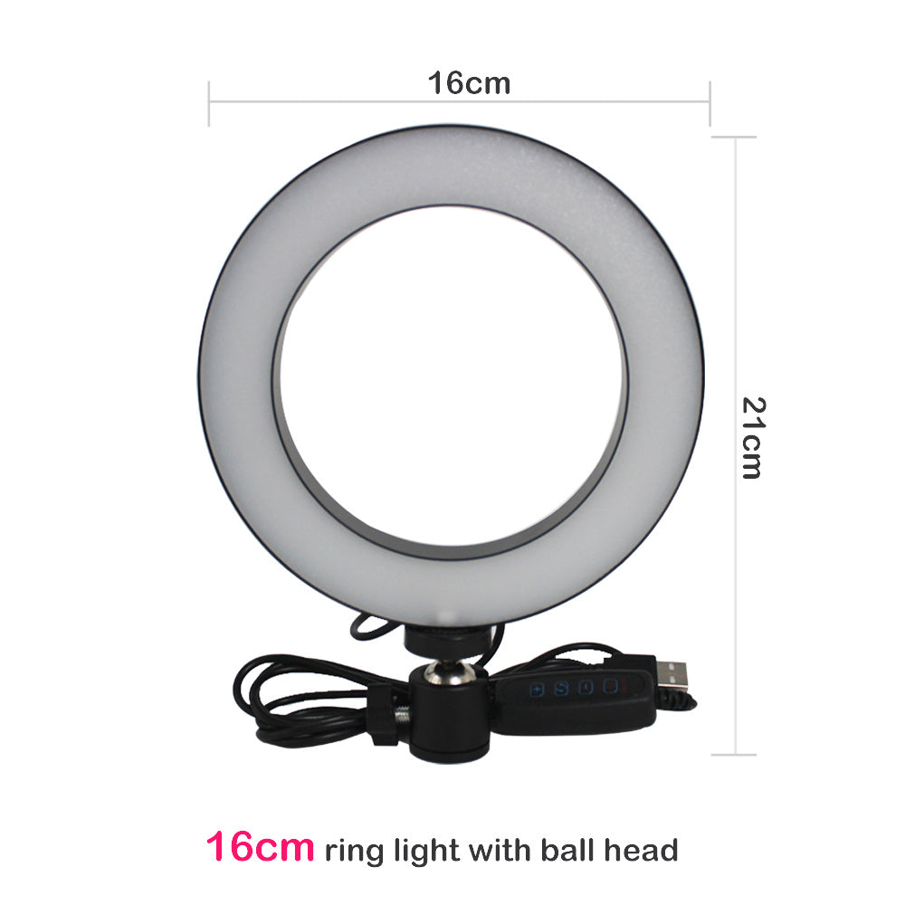 Handy Stativ Haltung mit LED Ringlicht