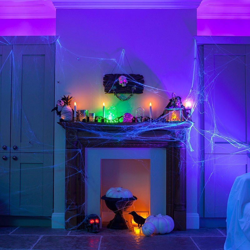 Halloween Baumwolle Spinnennetz