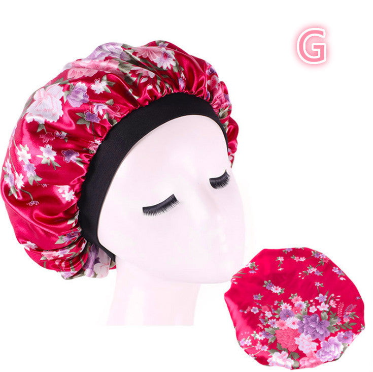 Seide Bonnet Schlaf Nachtmütze
