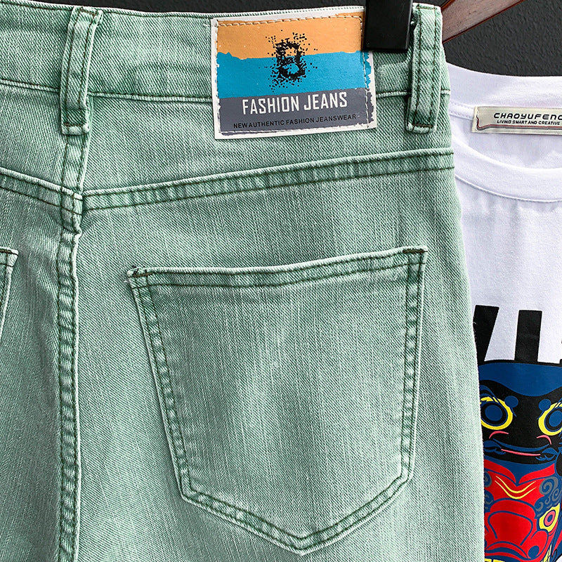 Zerrissene Jeansshorts für Jungen