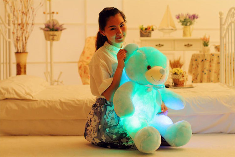 Kreativer leuchtender LED-Teddybär