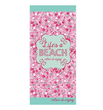 Stylische Strandtuch