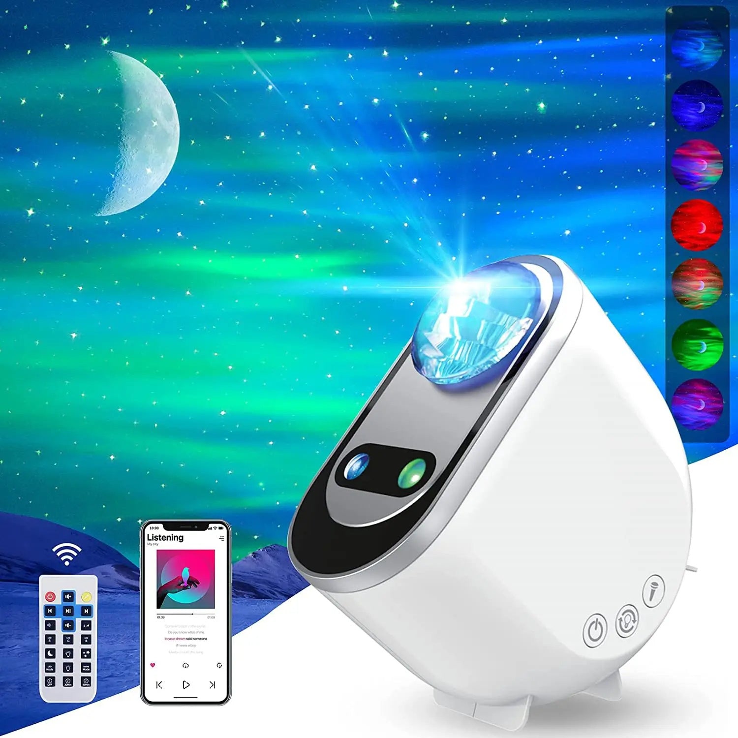 Sternenlichtprojektoren LED-Galaxie