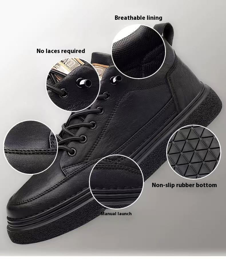 Schwarze Sneakers für Herren