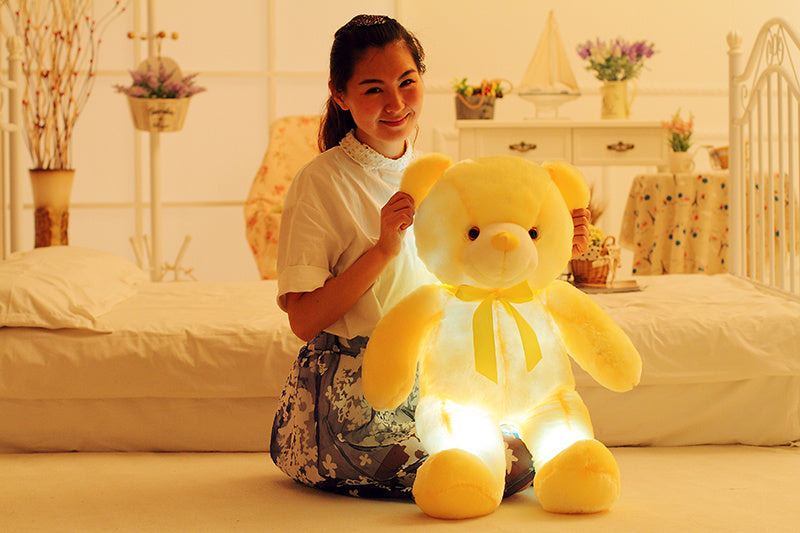 Kreativer leuchtender LED-Teddybär