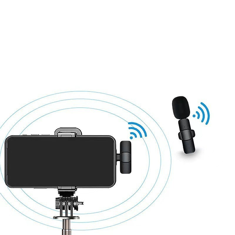 Kabelloses 360° Lavalier Mikrofon für Handy