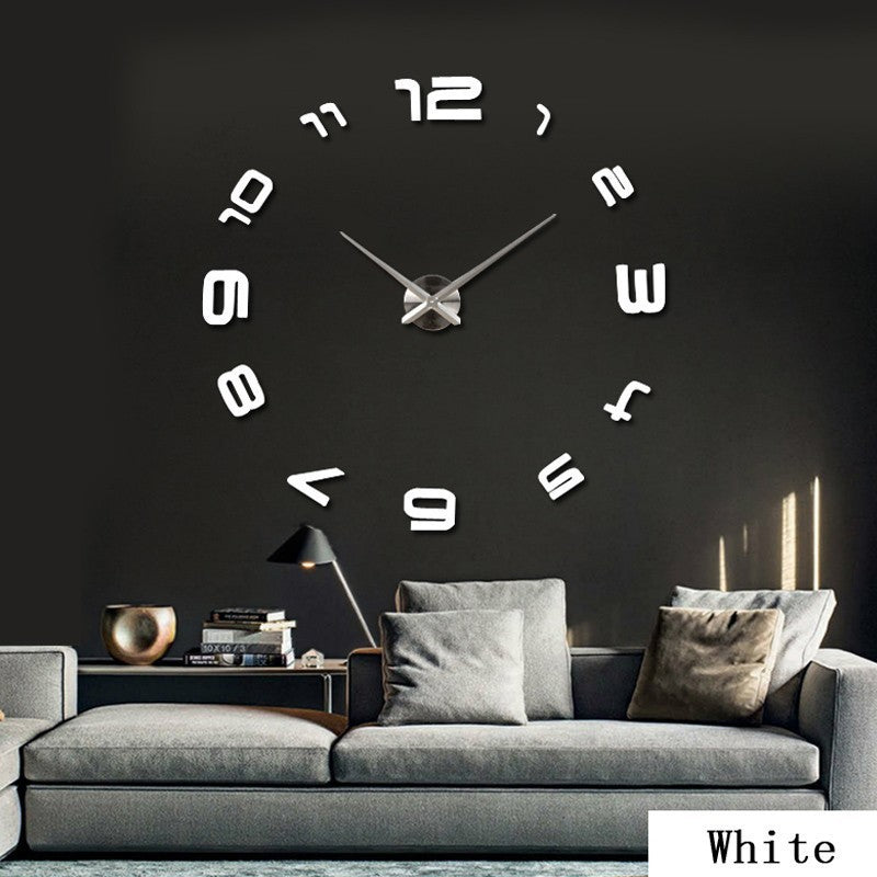 Oversize Acryl Wanduhr