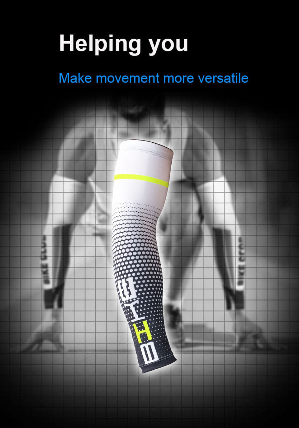 Atmungsaktive Armschützer für Outdoor-Radsport
