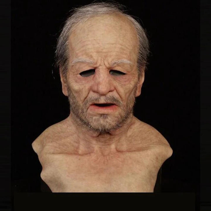 Halloween Alter Mann Maske