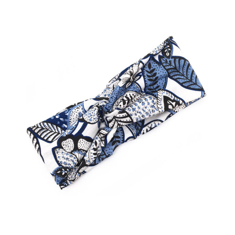 Haarband mit Blumenmuster