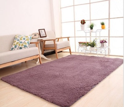 Flauschiger Wohnzimmer Teppich
