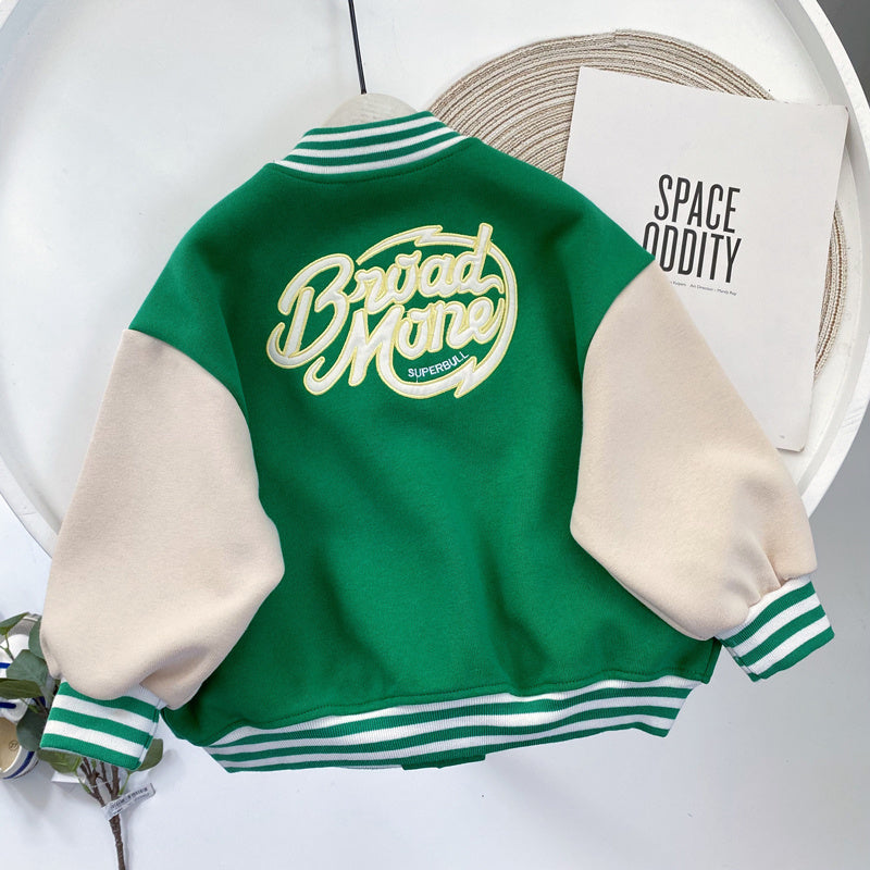 Kinder Baseball-Uniform Jacke