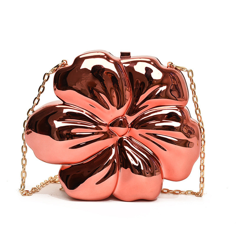 Blumen Crossbody Kettentasche