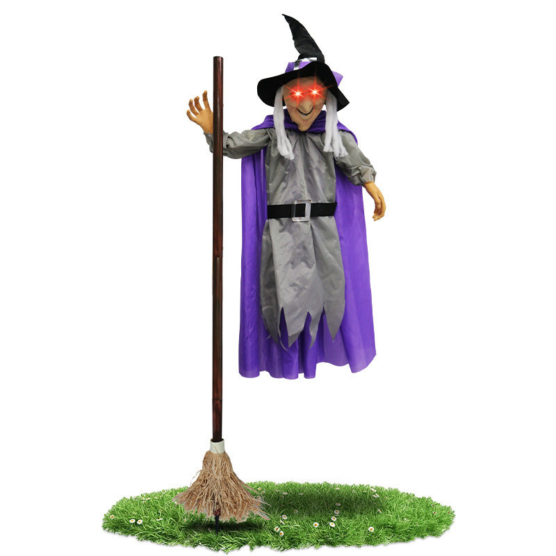 Halloween fliegende Hexe Dekoration