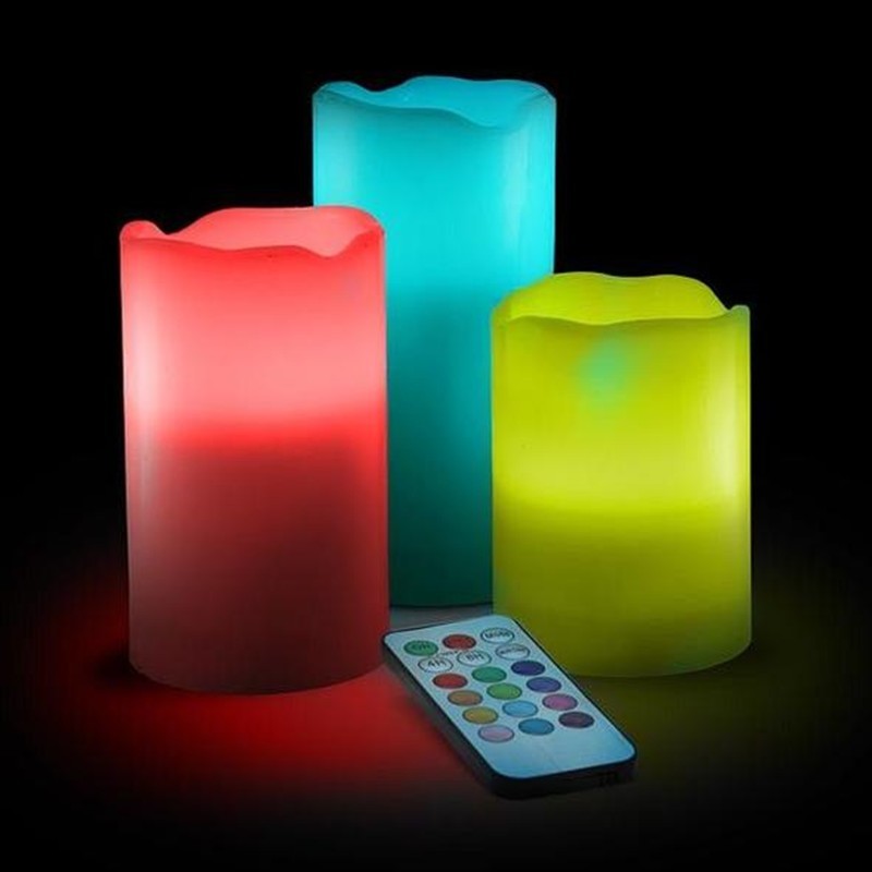 LED Flammenlose Kerzen