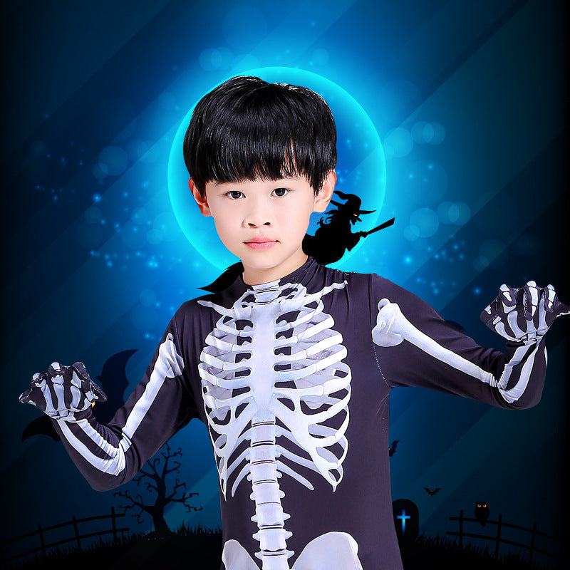 Halloween Skelett Kostüm
