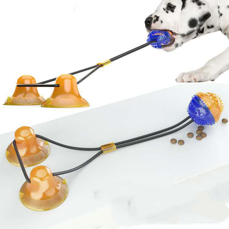 Spielzeug für Hunde mit Saugnapf