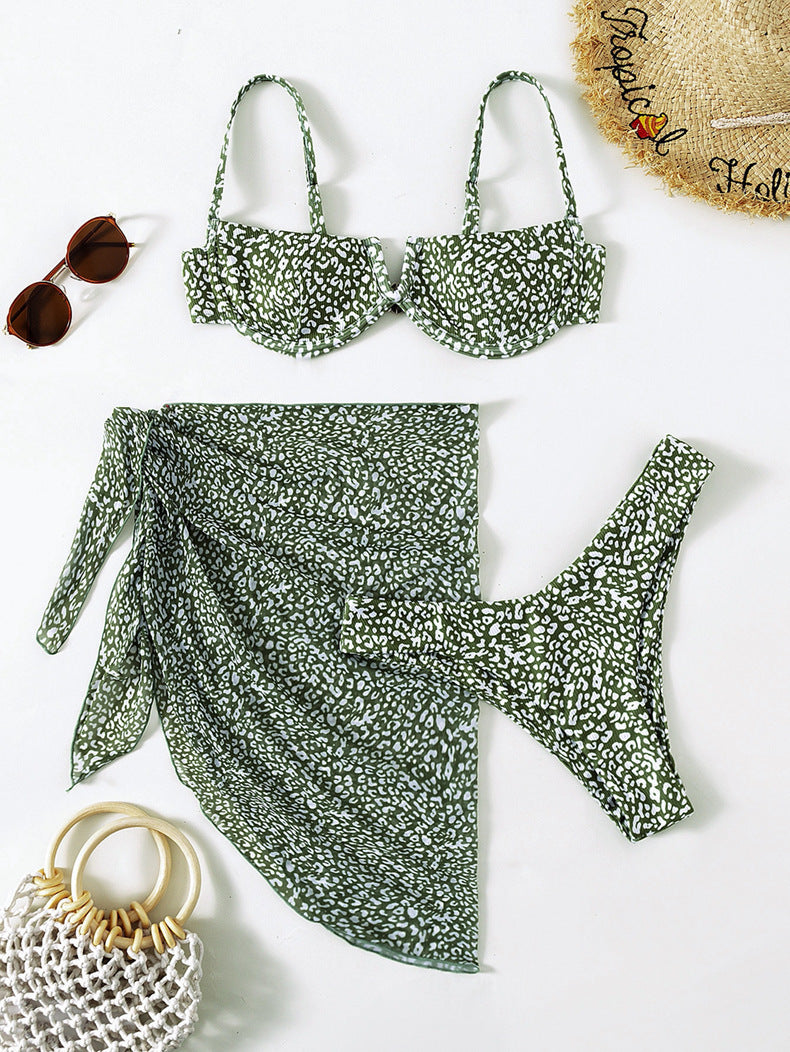 Dreiteiliges Bikini