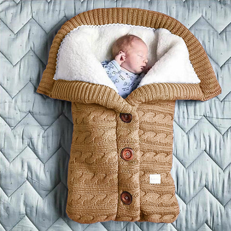 Flauschiger Babyschlafsack