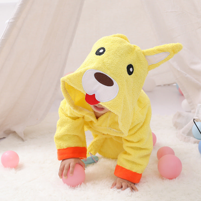 Niedliche Bademantel für Babys