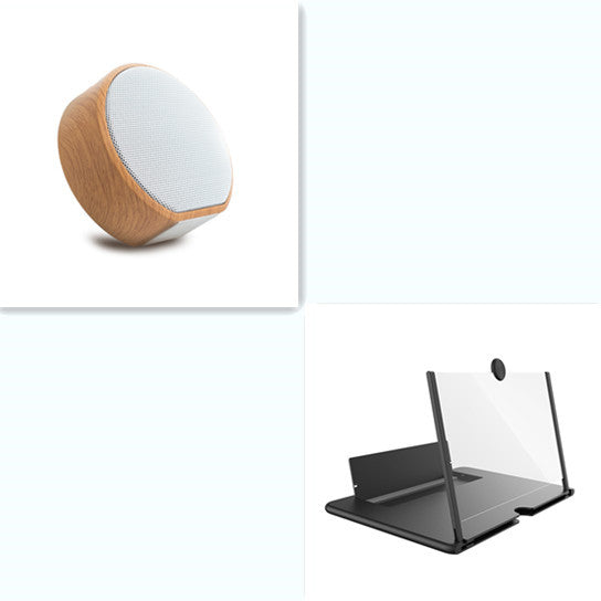 Mini Holz Bluetooth Lautsprecher mit Wireless und AUX Unterstützung