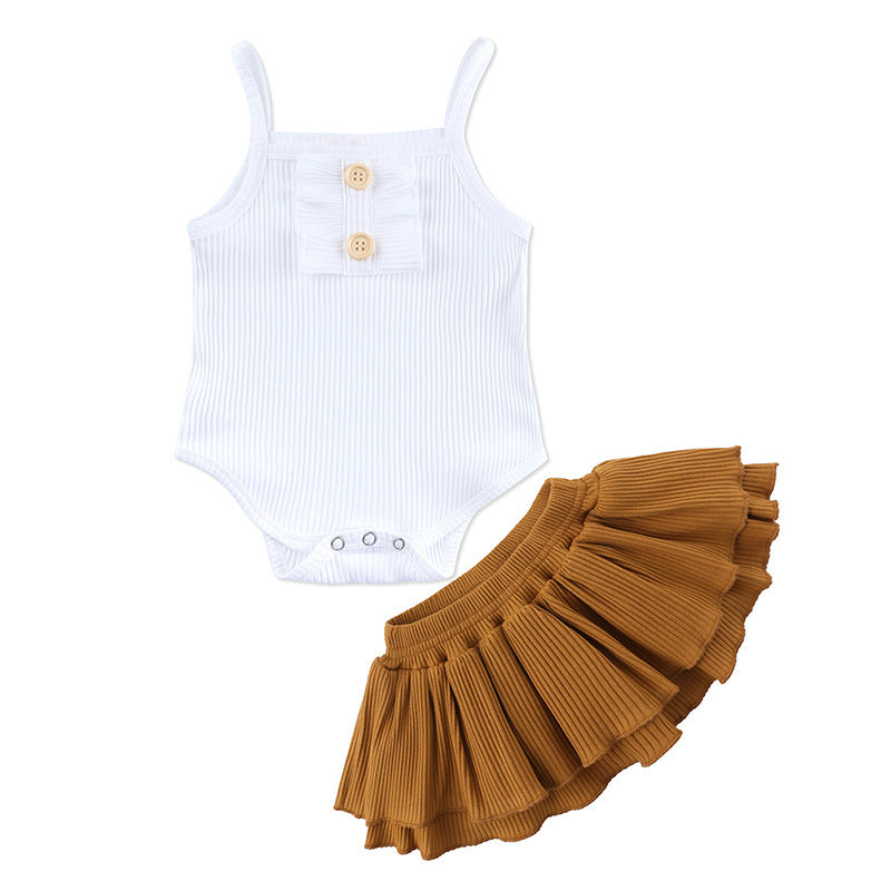 Mädchen Sommer Strampler