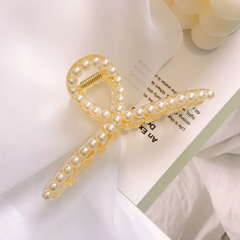 Koreanische Perle Haar Clip