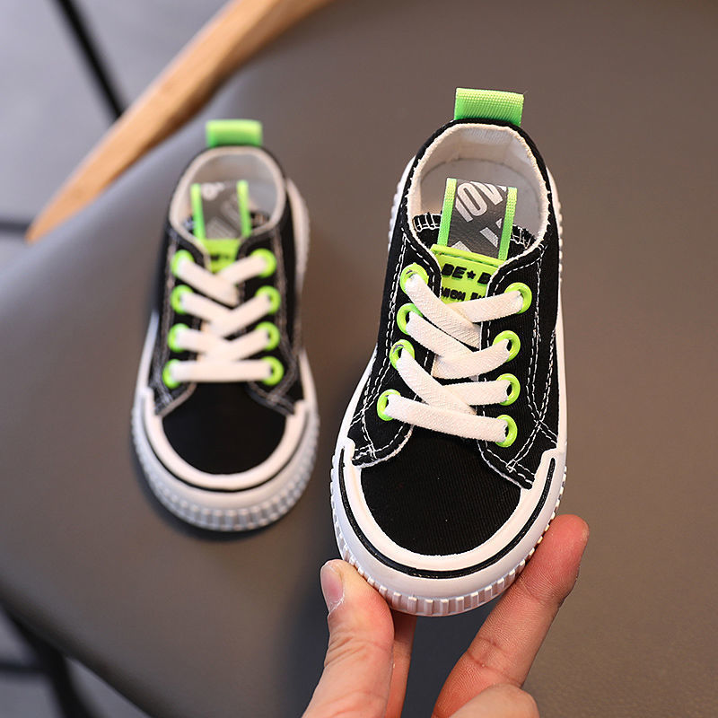 Baby Jungen Canvas Schuhe