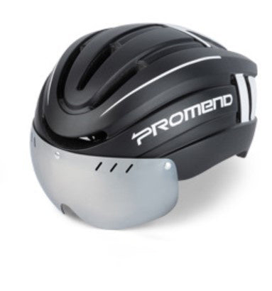 Fahrradhelm mit integrierter Brille
