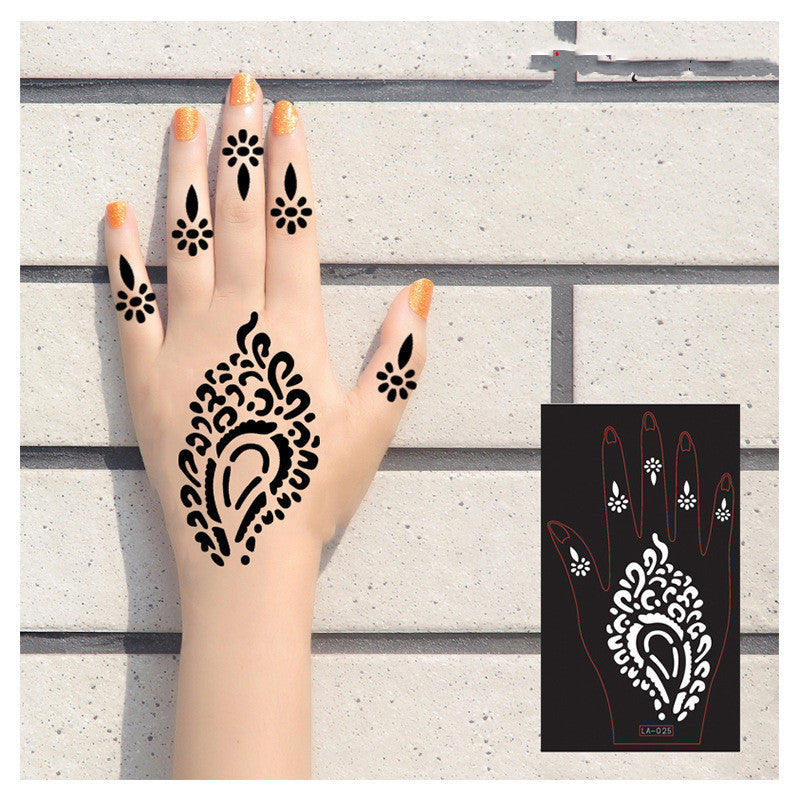 Hand Tattoo Aufkleber Henna