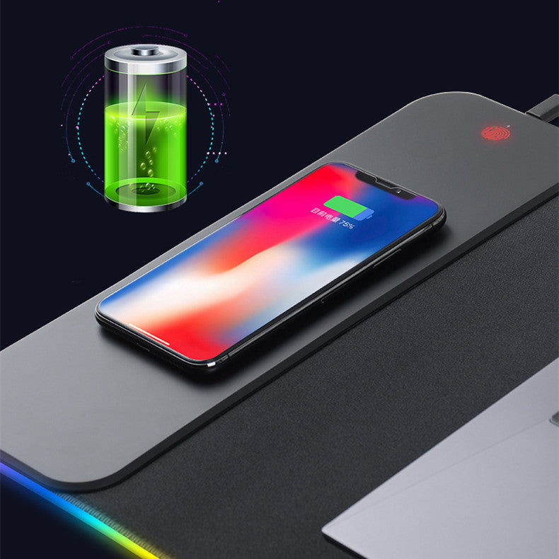 Mauspad mit drahtlose Handy Ladestation