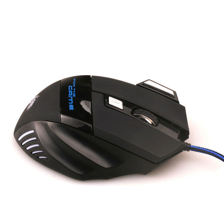 7-Taste Bunte Glowing USB Gaming Maus